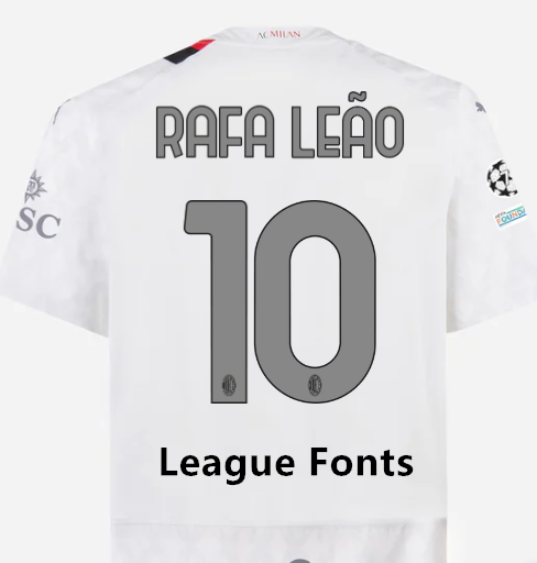 23-24 ACM Away 1:1 Fans Soccer Jersey