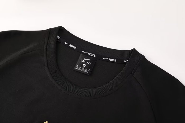 2025 NK Black Training Short Suit