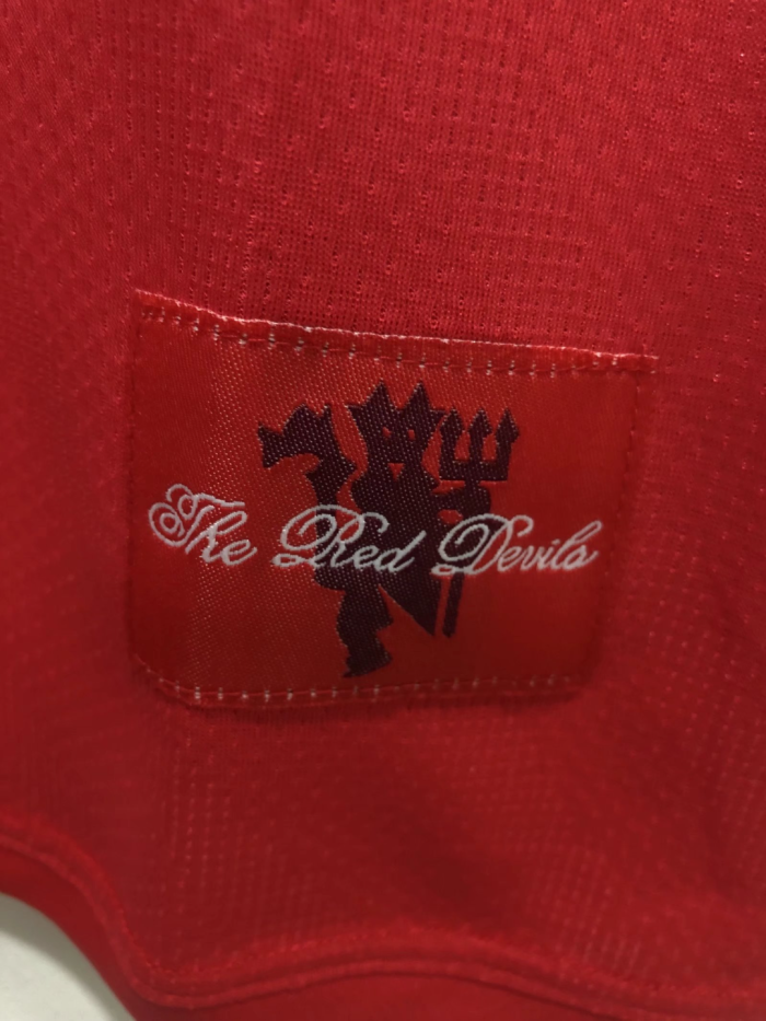 2008-2009 Man Utd Home Retro Soccer Jersey