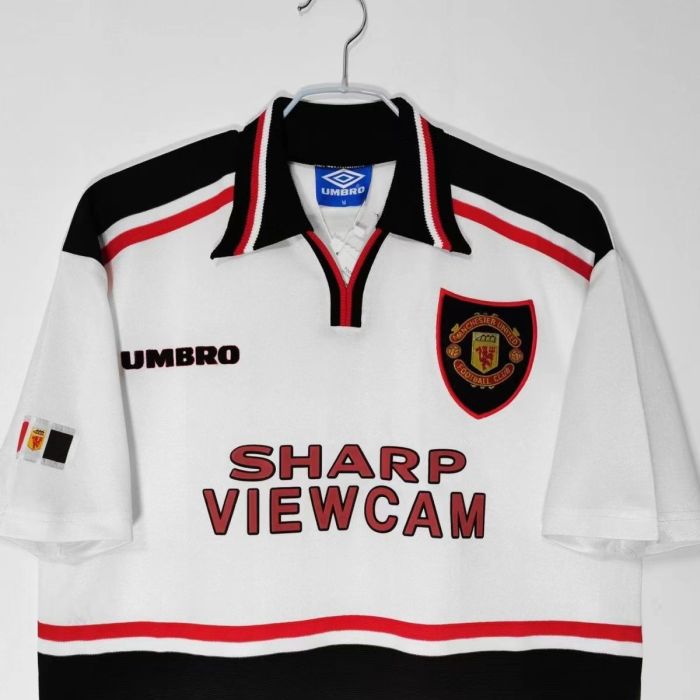 1998 Man Utd Away Retro Soccer Jersey