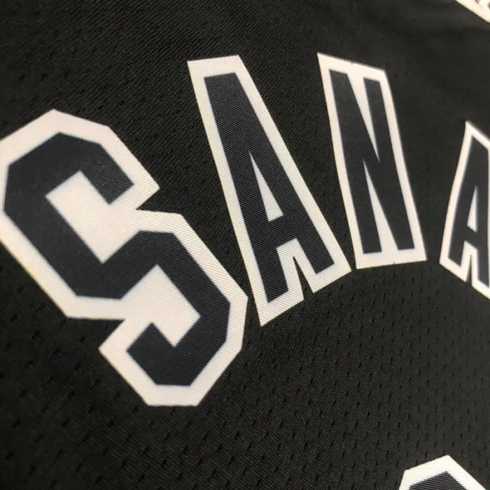 22-23 SA Spurs DEROZAN #10 Black Top Quality Hot Pressing NBA Jersey (Retro Logo)