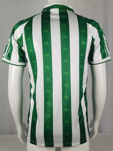 1995-1996 Real Betis Home Retro Soccer Jersey