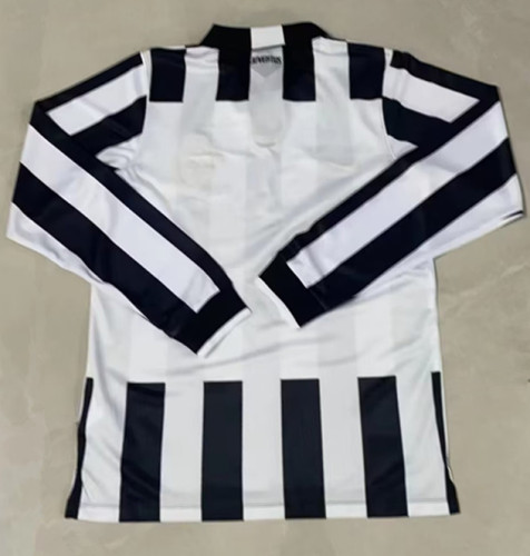 2014-2015 JUV Home Long Sleeve Retro Soccer Jersey