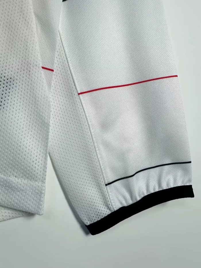 2003-2005 Man Utd Away Long Sleeve  Retro Soccer Jersey
