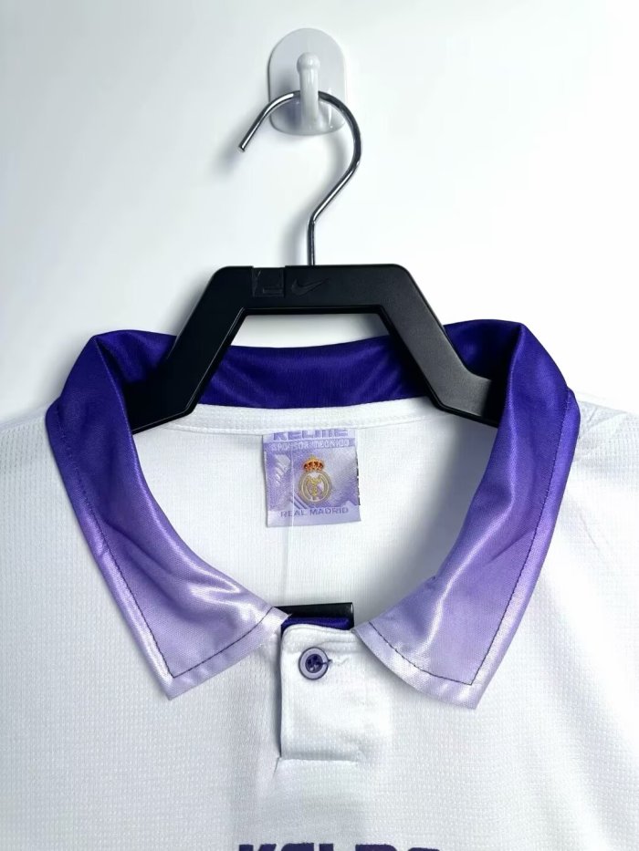 1997-1998 RMA Home Retro Soccer Jersey