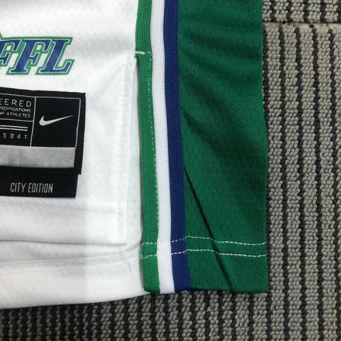21-22 Dallas DONCIC #77 White City Edition Top Quality Hot Pressing NBA Jersey