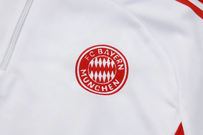 25-26 Bayern High Quality Half Pull Tracksuit