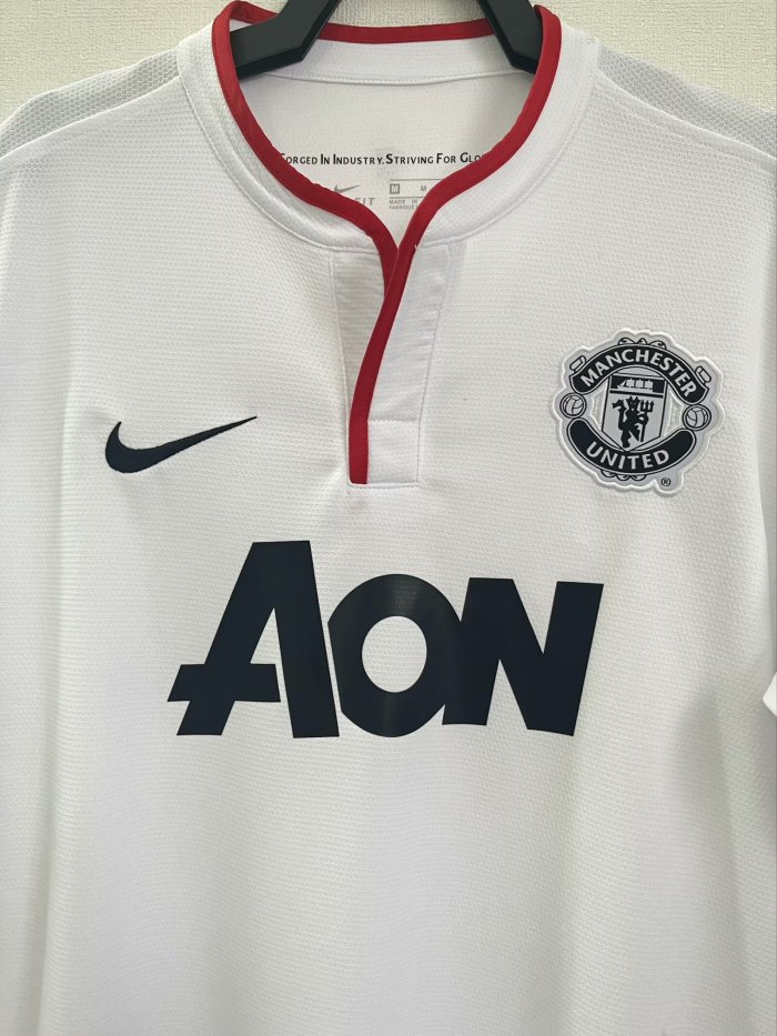 2012-2013 Man Utd Away Retro Soccer Jersey