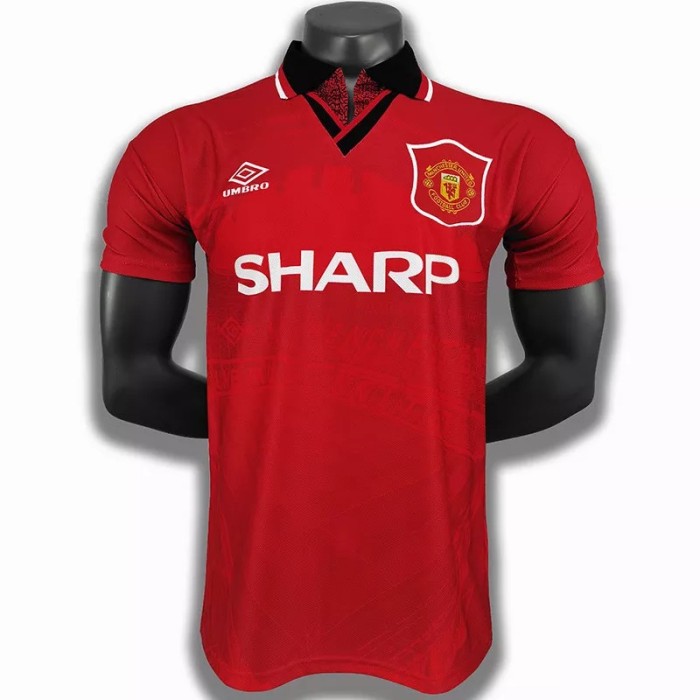 1994-1996 Man Utd Home Retro Soccer Jersey