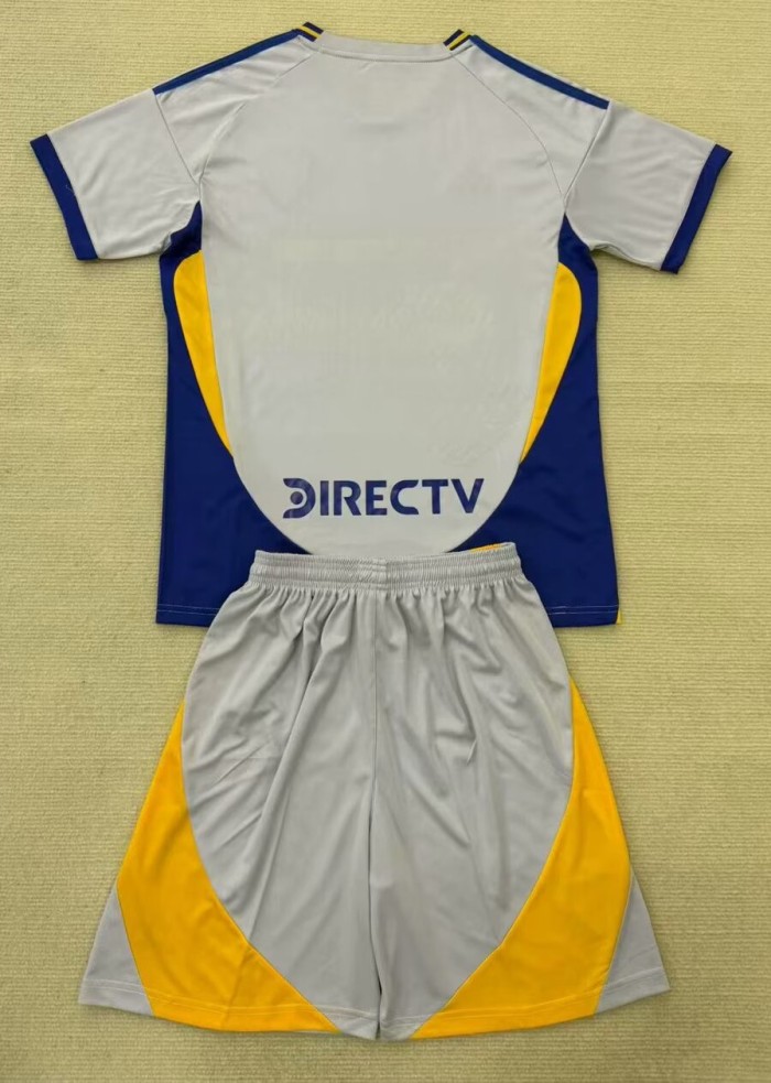 25-26 Boca Juniors Grey Concept Edition Kids Soccer Jersey