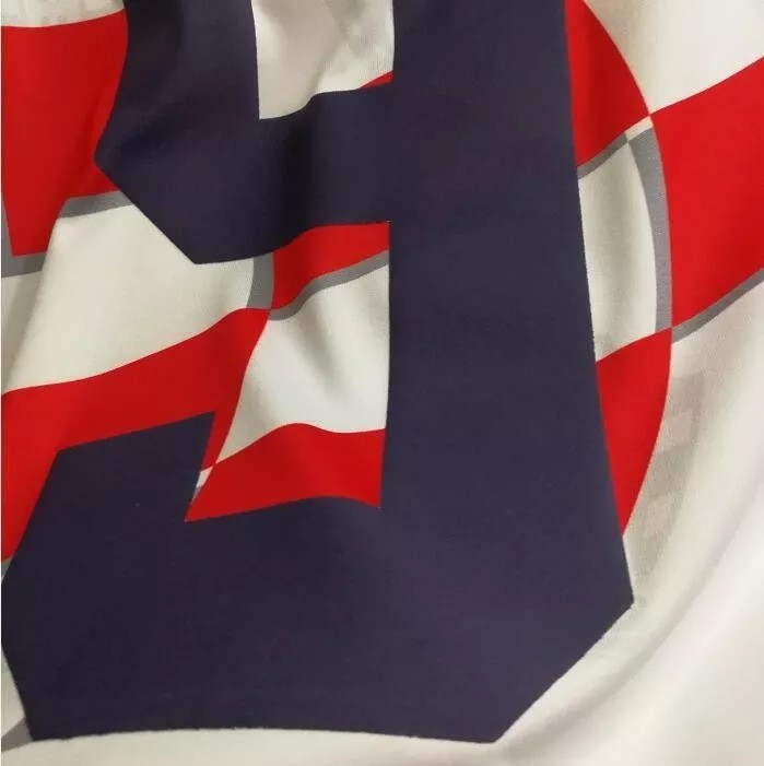 1998 Croatia Home Red And White Retro Soccer Jersey