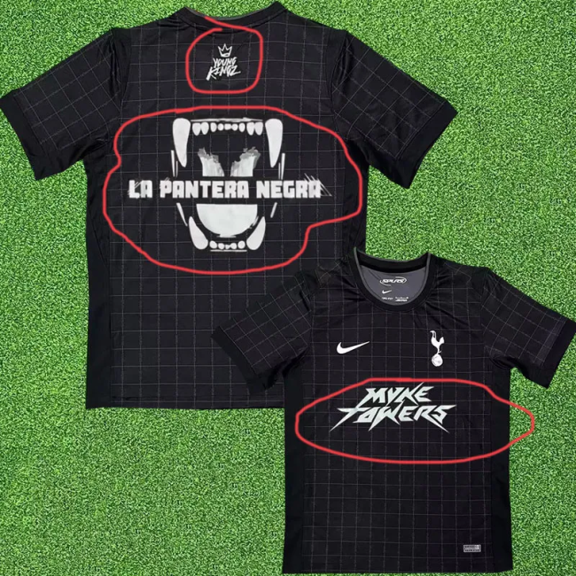 25-26 TOT Away Print AD Fans Soccer Jersey