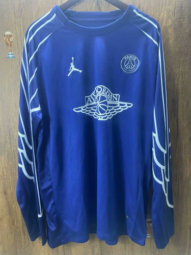 24-25 PSG Fourth Long Sleeve Fans Soccer Jersey *AIR JORDAN 广告(长袖)