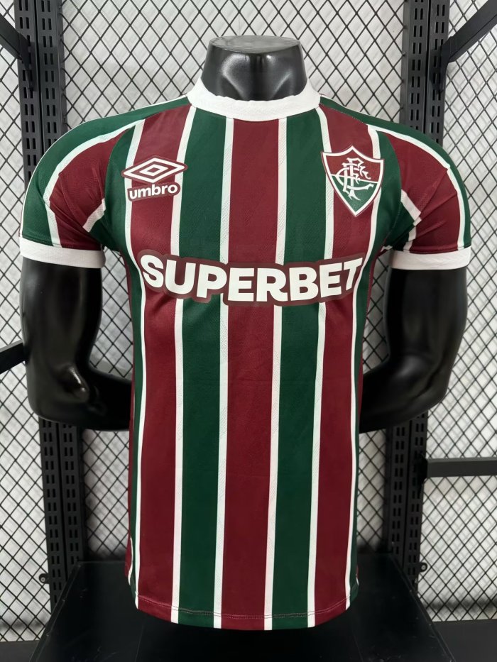 25-26 Fluminense Home Player Version Soccer Jersey