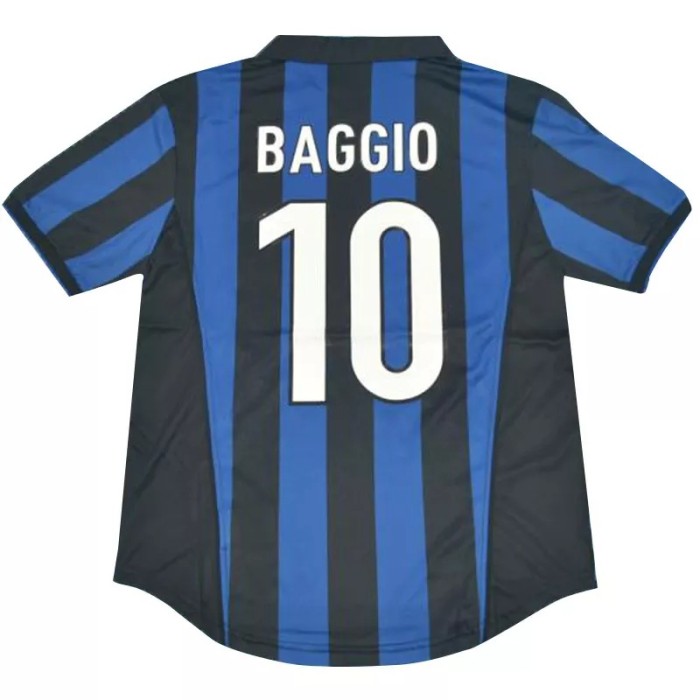 1998-1999 INT Home Retro Soccer Jersey