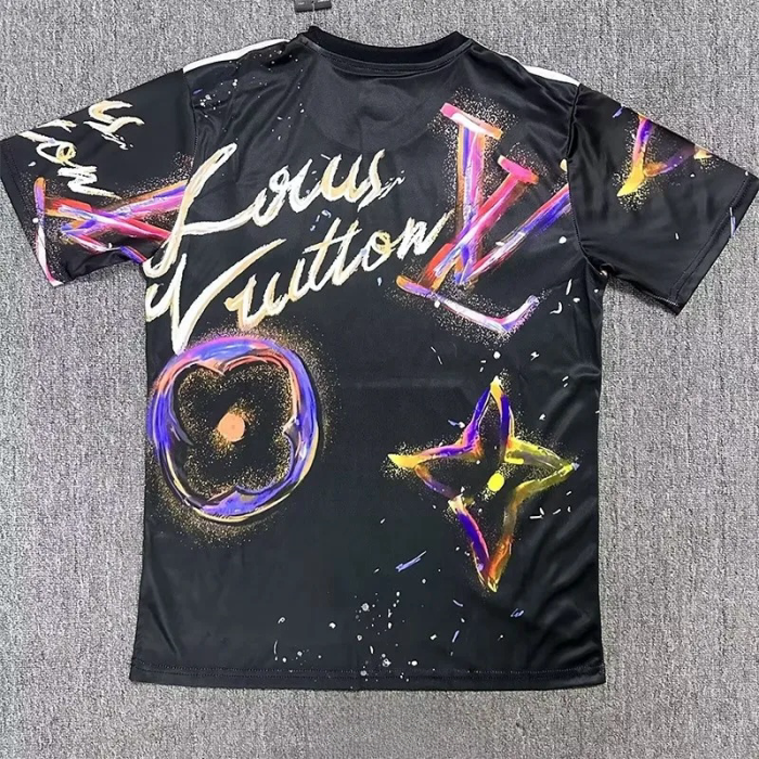 25-26 RMA Black Blue Special Edition Fans Training Shirts *L