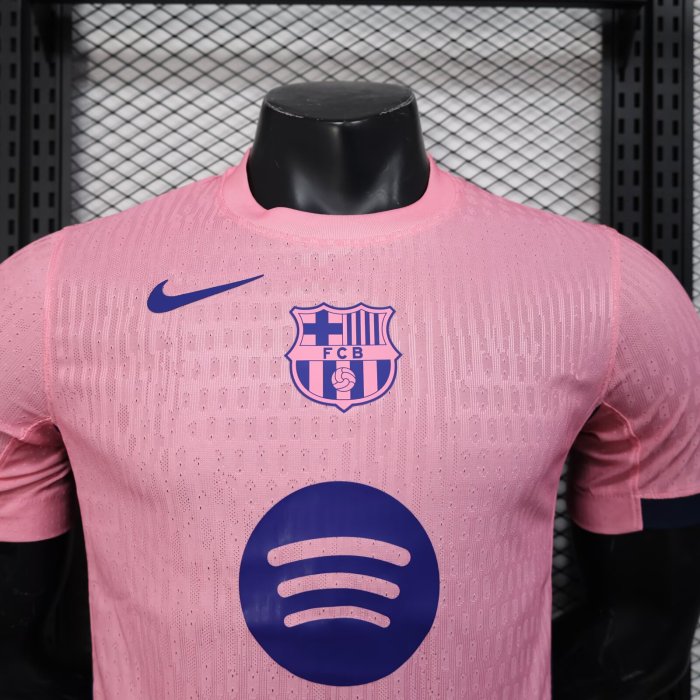 25-26 BAR Pink Special Edition Player Version Soccer Jersey
