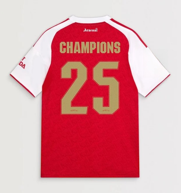 25-26 ARS Home Print CHAMPIONS #25 Fans Soccer Jersey