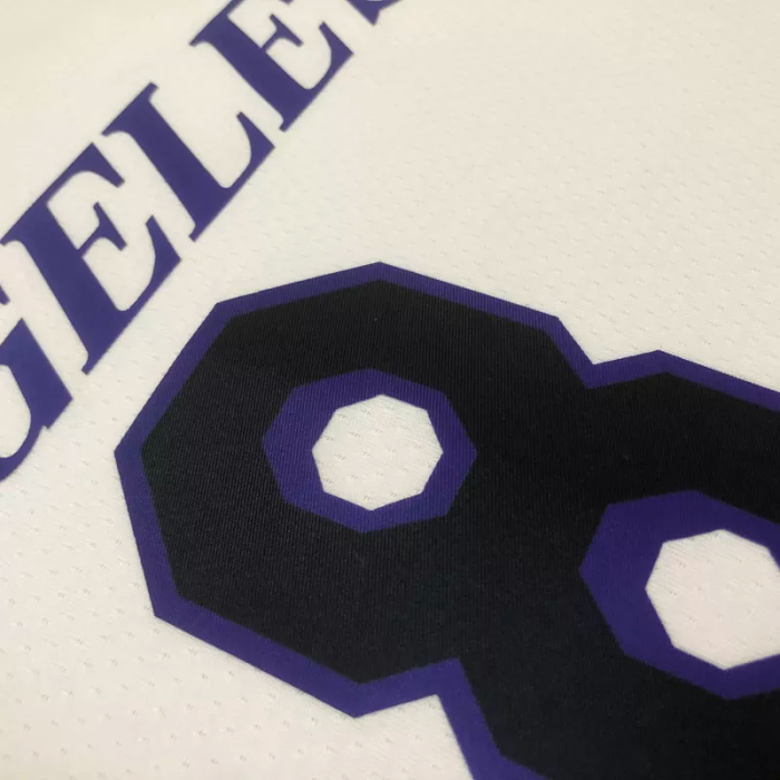 22-23 LAKERS JAMES #6 White City Edition Top Quality Hot Pressing NBA Jersey