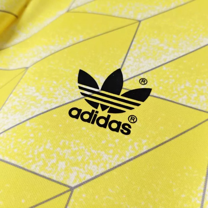 1988 Dortmund Yellow Retro Soccer Jersey