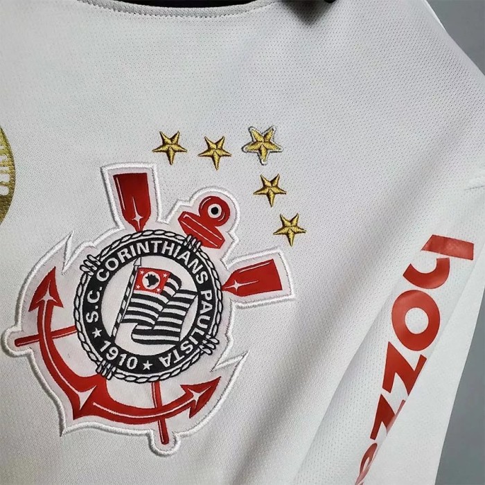 2010 Corinthians Home Retro Soccer Jersey