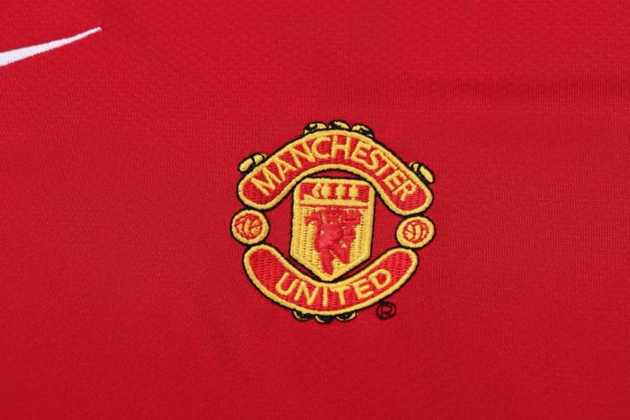 2005-2006 Man Utd Home Retro Kids Soccer Jersey