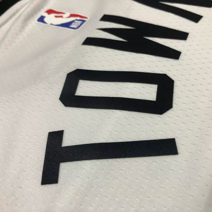 22-23 TIMBERWOLVES TOWNS #32 White City Edition Top Quality Hot Pressing NBA Jersey