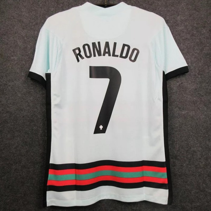 2020 Portugal Away Fans Soccer Jersey