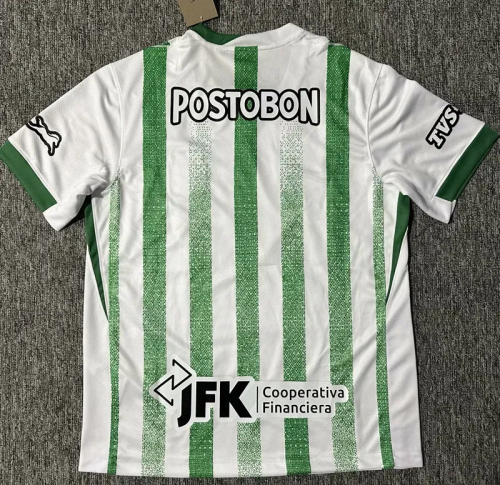 25-26 Atletico Nacional Home Fans Soccer Jersey