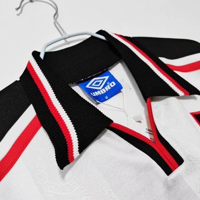 1998 Man Utd Away Retro Soccer Jersey