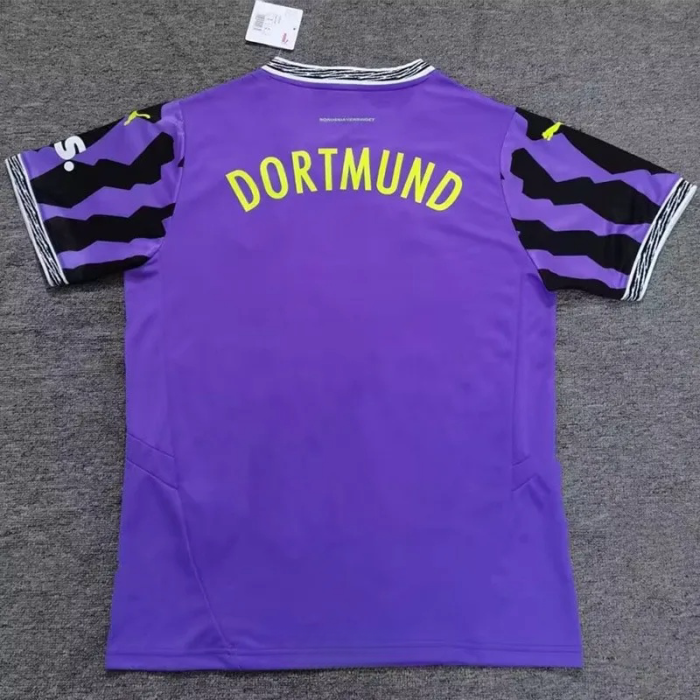 25-26 Dortmund Purple Special Edition Fans Soccer Jersey