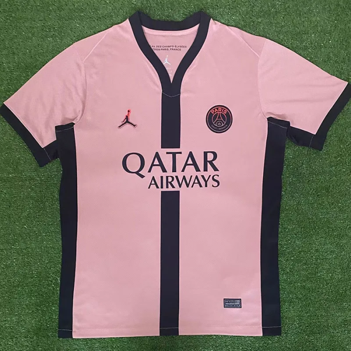 24-25 PSG Third Fans Soccer Jersey*签名双字体