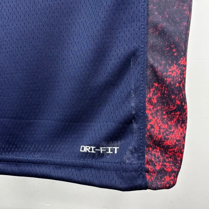 2024 Olympic Game USA BOOKER #15 Dark Blue Basketball Jersey