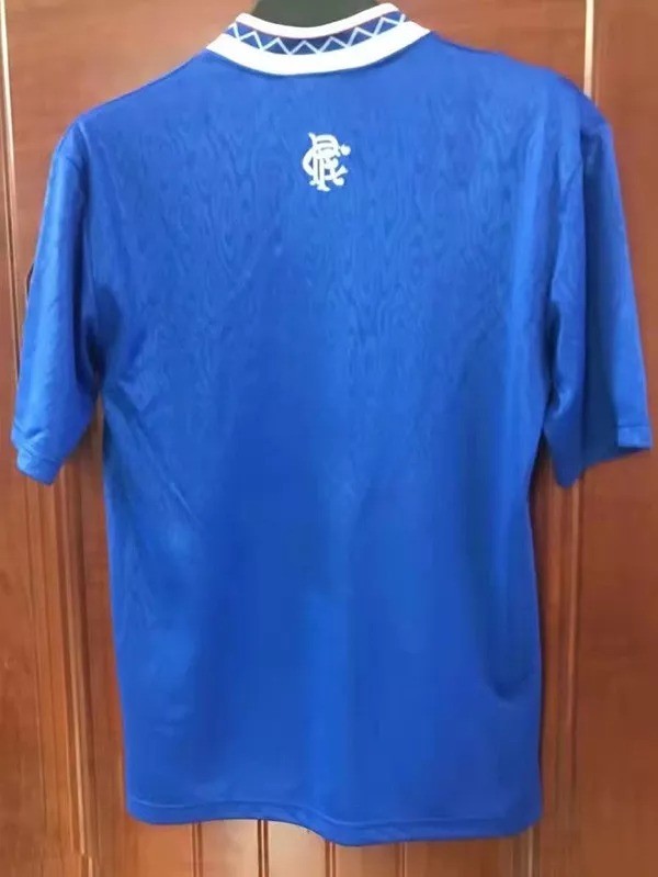 1982 Rangers Home Retro Soccer Jersey