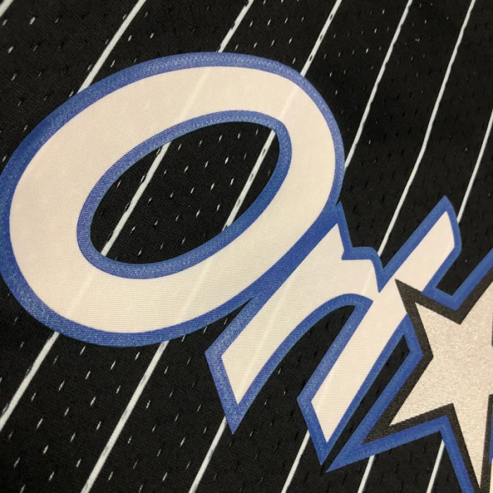 1995 Magic HARDAWAY #01 Black Retro Top Quality Hot Pressing NBA Jersey