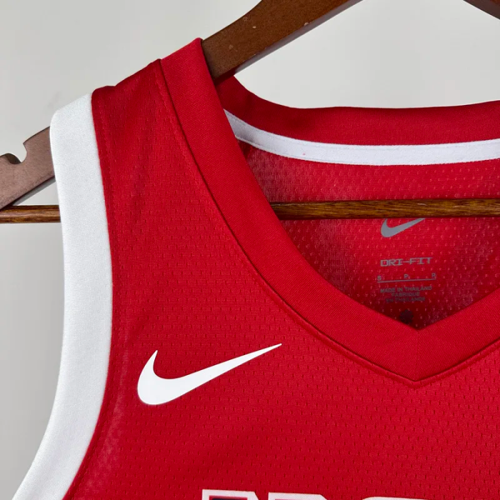 2024 Olympic Game USA CURRY # 4 Red Basketball Jersey