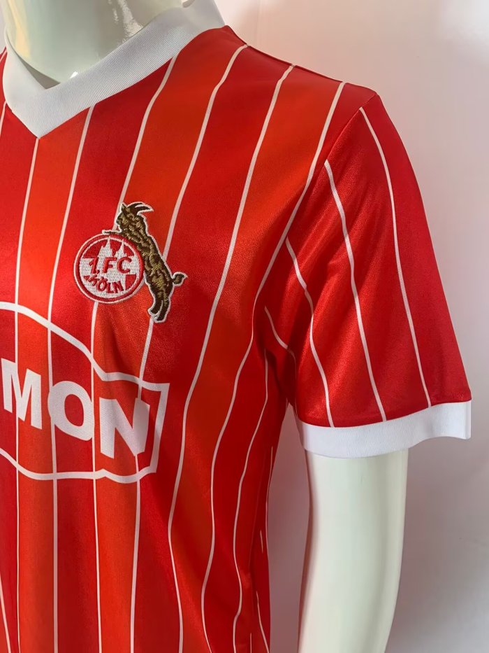 1985-1986 FC Köln Away Retro Soccer Jersey