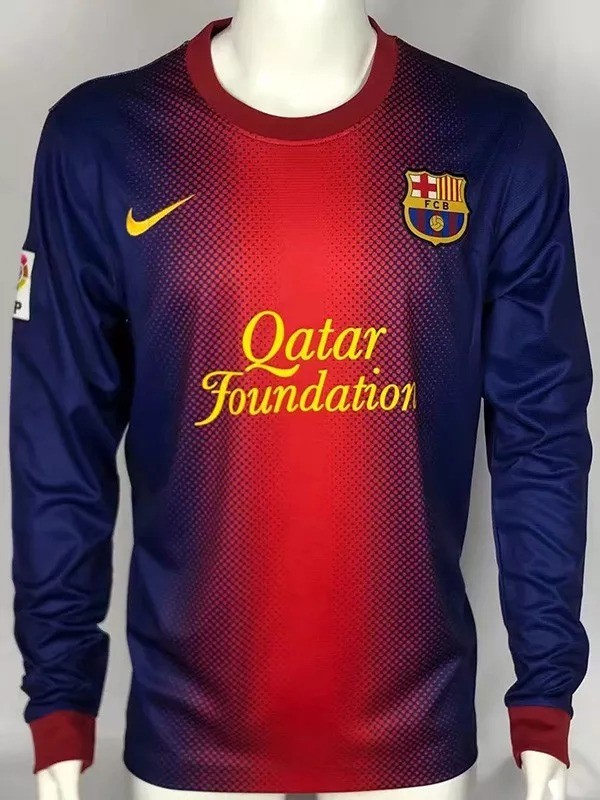 2012-2013 BAR Home Long Sleeve Retro Soccer Jersey