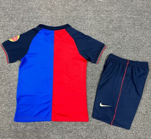 1999-2000 BAR Home Retro Kids Soccer Jersey
