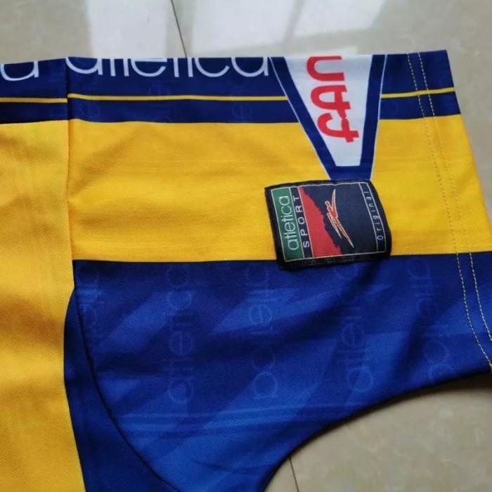 1999-2000 Tigres UANL Yellow Retro Soccer Jersey