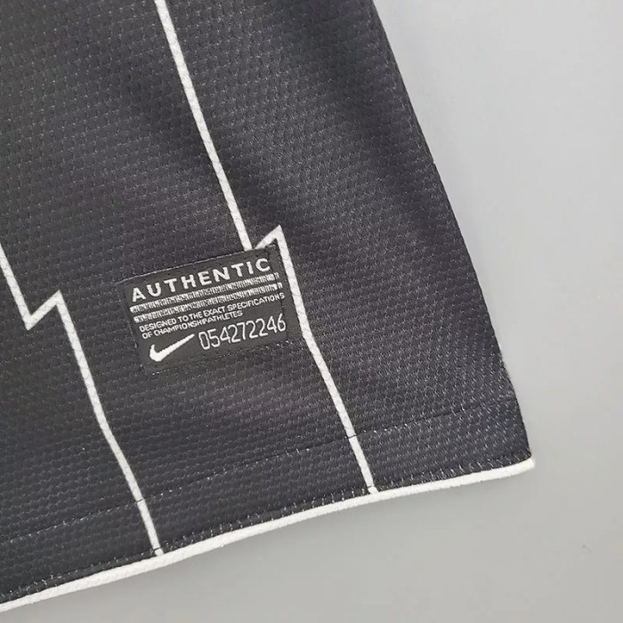 2011-2012 Corinthians Black Retro Soccer Jersey