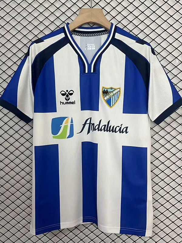 25-26 Malaga 25th Anniversary Fans Soccer Jersey