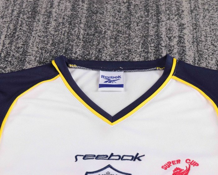 2001-2002 LIV Away Retro Kids Soccer Jersey