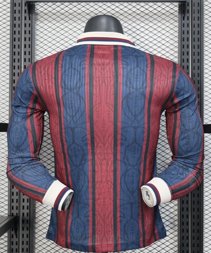 25-26 BAR 125th Commemorative Edition Long Sleeve Player Version Soccer Jersey