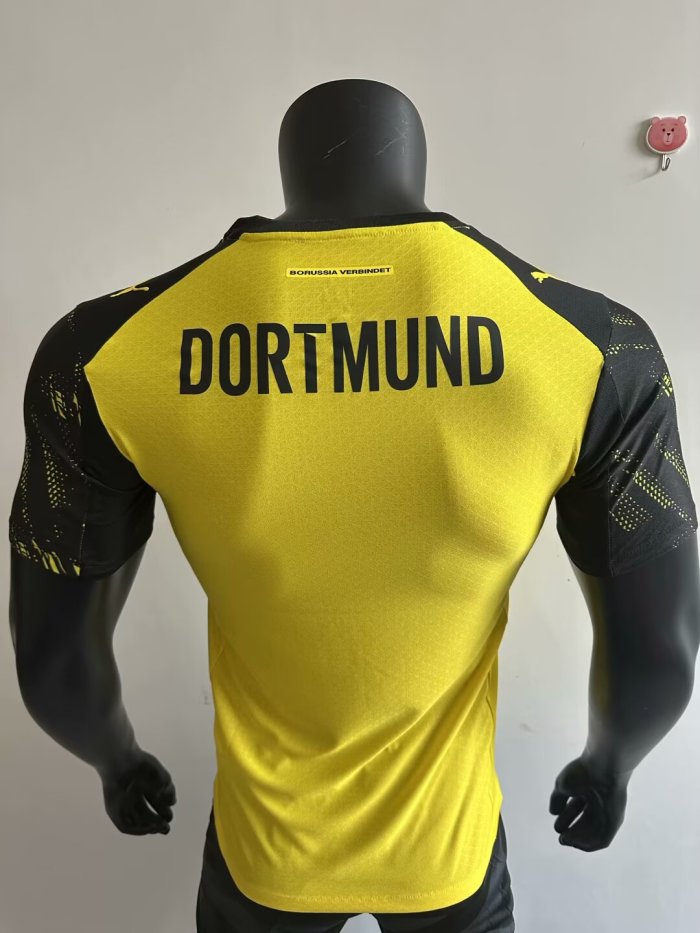 25-26 Dortmund Home Player Version Soccer Jersey