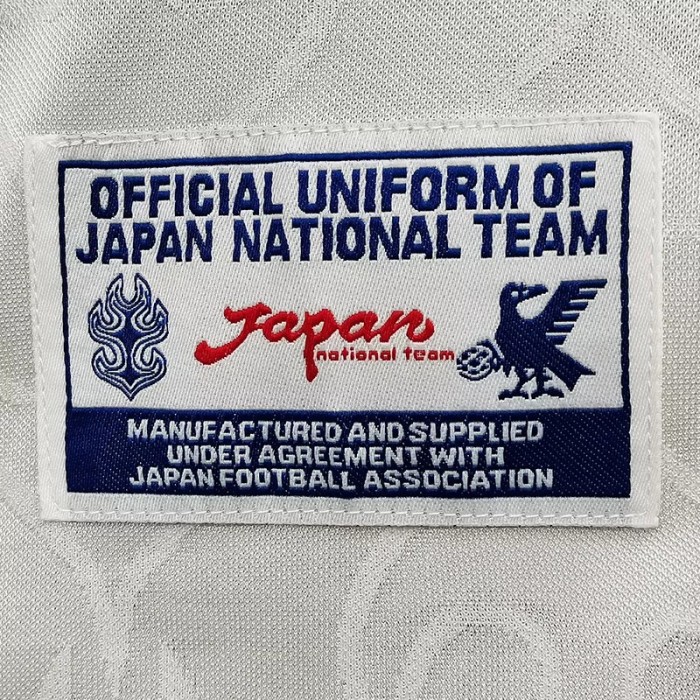 1998 Japan Away White Retro Soccer Jersey