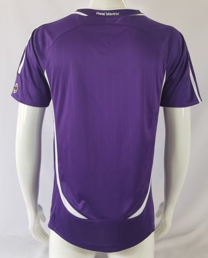 2006-2007 RMA  Away Retro Soccer Jersey