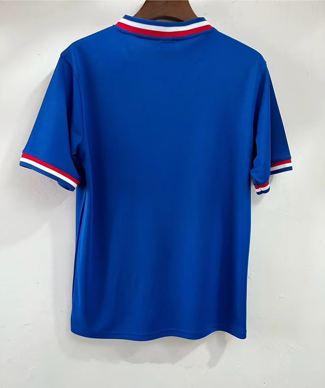 1971 France Home Retro Soccer Jersey