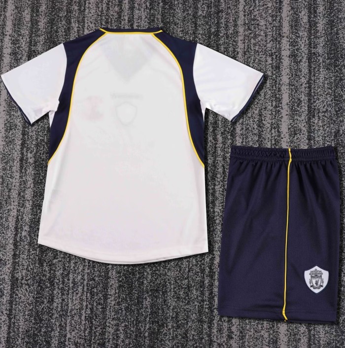 2001-2002 LIV Away Retro Kids Soccer Jersey