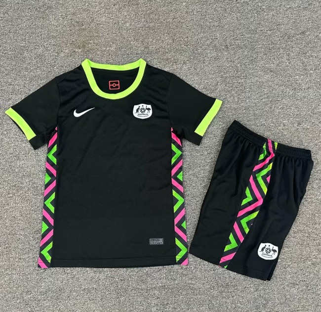 25-26 Australia Away Kids Soccer Jersey